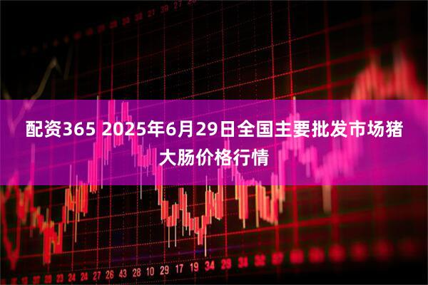 配资365 2025年6月29日全国主要批发市场猪大肠价格行情